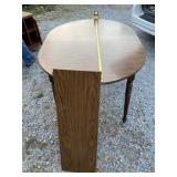 47.5 x 35.5 x 30.5 tall table with one leaf 12ï¿½