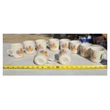 10 Corelle Country Morning Mugs