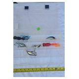 Fishing lures with divider box