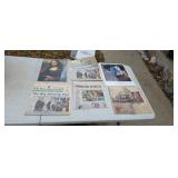 Newspapers covering Kennedy assassination Norman