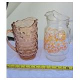 Indiana Glass, Pitcher,   MCM