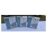 Three twin sheet sets