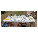 Beautiful German plates salt Cellars Noritake