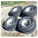American Racing aluminum rims 33x12.50R15LT