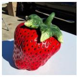 Strawberry cookie jar