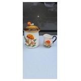 Sears 1978 mushroom cookie jar and no brand