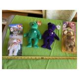 Princess, Erin , Maple the bear and Britannia the