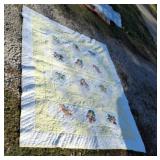 82"ï¿½100" Flower quilt