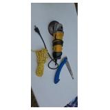 4" angle grinder  folding pruning saw