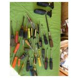 Craftsman and Stanley screwdrivers with foot pegs