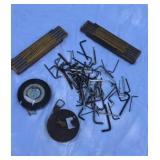 Allen wrenches and old school tape measures and