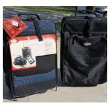 Two pieces of luggage.