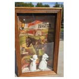 Jim Brown 1945 Fallen winner catalog shadow box
