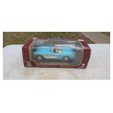 1957 Corvette convertible diecast metal