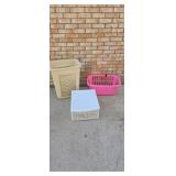 Laundry hamper, laundry basket, sterilite storage
