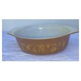 Pyrex Early American  1 1/2 quart oval casserole