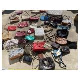All purses and clothes basket
