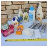 Personal care products ,hand soap, candles