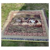 48 x 54 horse throw