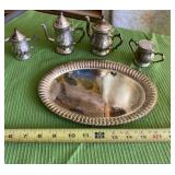 Godinger Silver Company made in China tea pots,