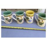 Gibson chicken coffee mugs