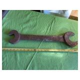 2 3/16 and 1 13/16 heavy wrench