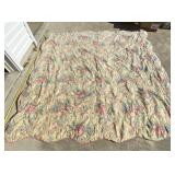 80 x 80 floral comforter