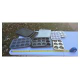 Wilson Cookie sheets,  cup cake pans and more