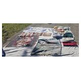 Bedspreads throw rugs fancy work Shaw