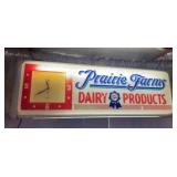 Prairie Farms Dairy products Sign