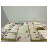 Stamp and collector envelopes.