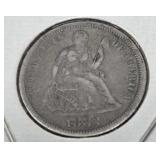 1883 Seated Liberty Dime
