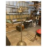 Tall fan on pedestal.