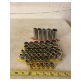 Millimeter and standard sockets.