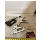 Craftsman electric stapler witu two more and