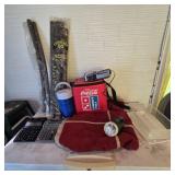 Water cooler,pipe wraps , casio calculators and