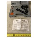 Soldering gun kit in case.