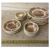 Fair Winds USS Portsmouth off the Barrier Forts