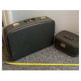 Two older suitcases.