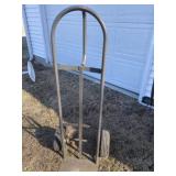 Dolly with two flat tires