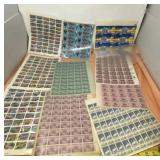 Elvis, States and more sheets of stamps.