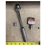 S-K ratchet, socket and adapter.