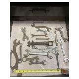 Wrenches and carrying case.