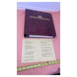 The Heritage collection of stamps mostly full,