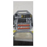 Ratcheting screwdriver and security bit set.