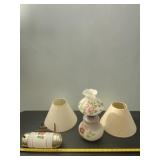 Vintage hand painted milk glass ï¿½Gone With the
