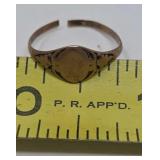 Scrap tested 14k Yellow Gold. .82g