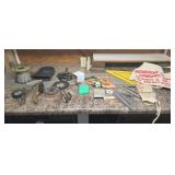 Wire, Speed Square, tool bags and more