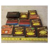 Staples and brad nails.