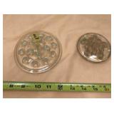 Glass clear flower frogs